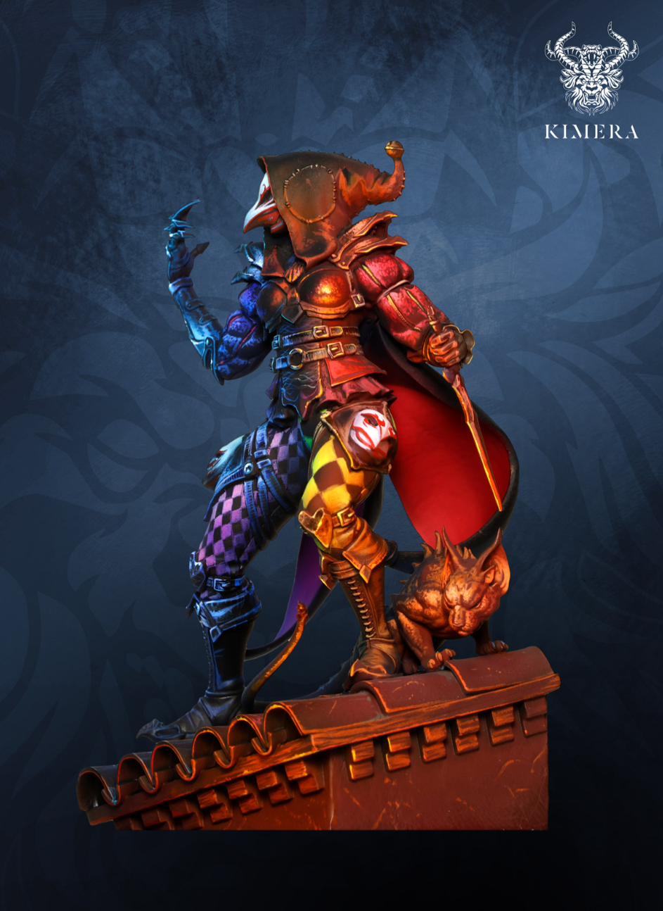 Eva – Jester Harlequin