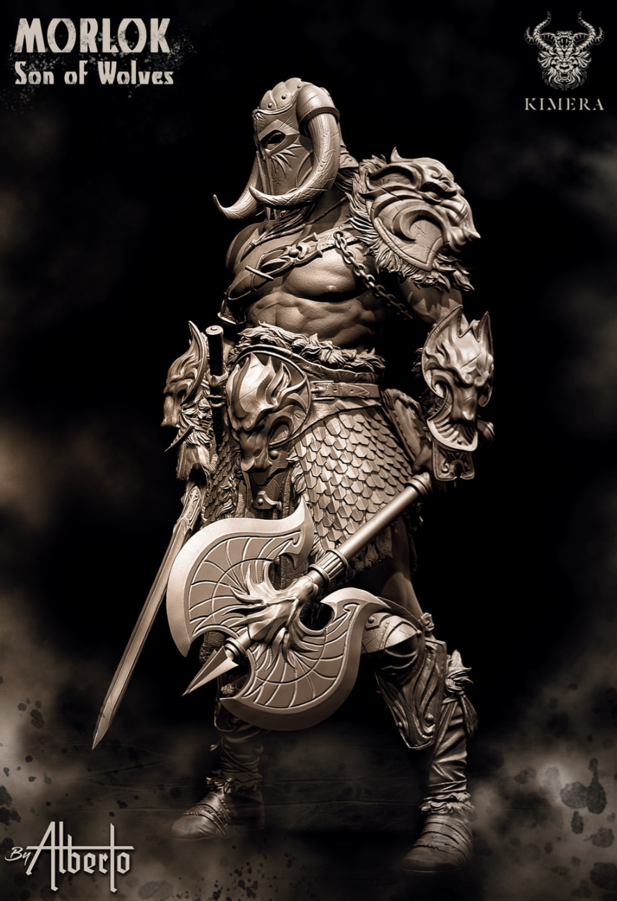 Morlok – Wolf Barbarian
