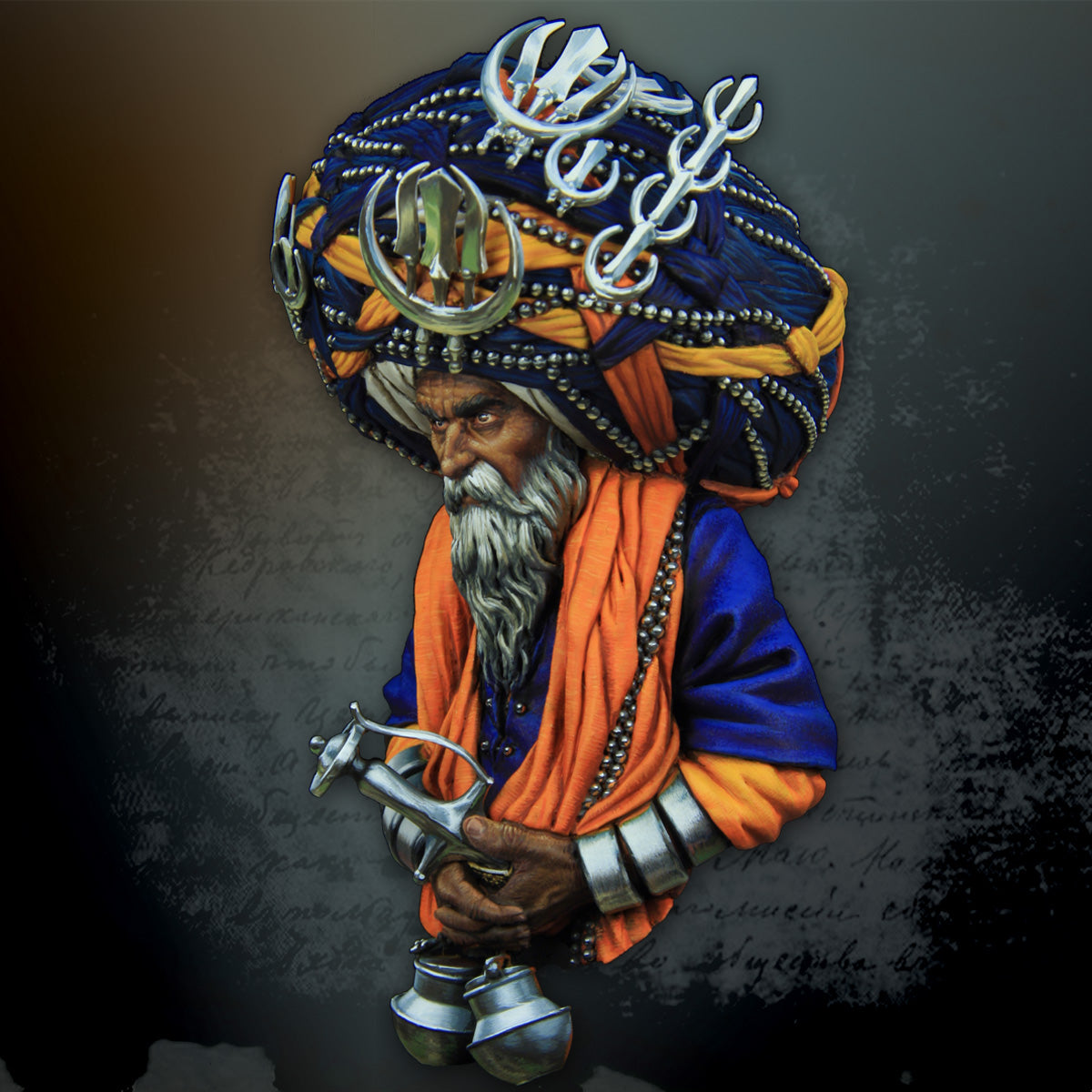 Nihang Warrior Bust