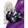 Sa’Helar academic bust painted in purple armor
