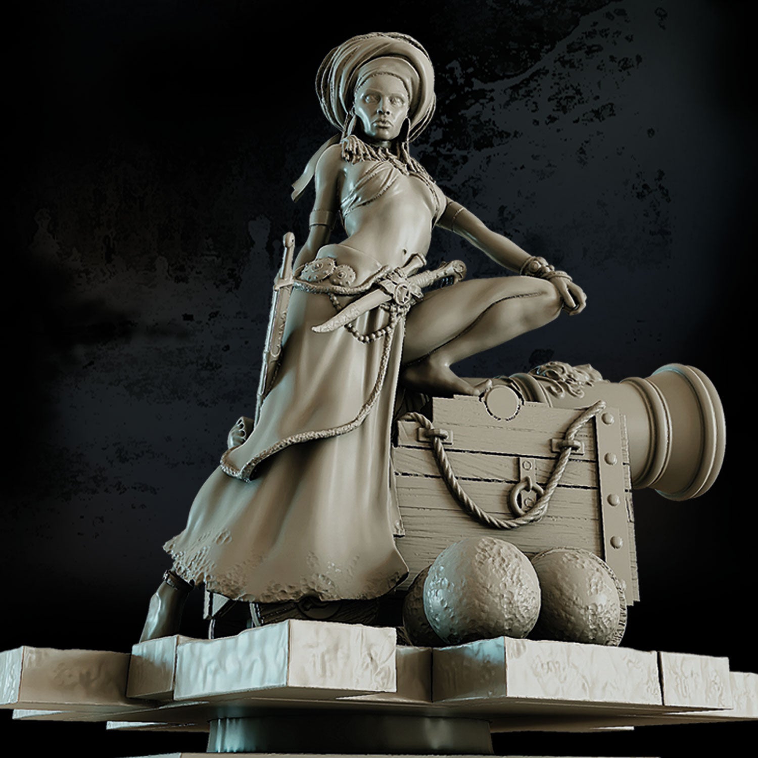 Amara: The Mediterranean Gale Figure