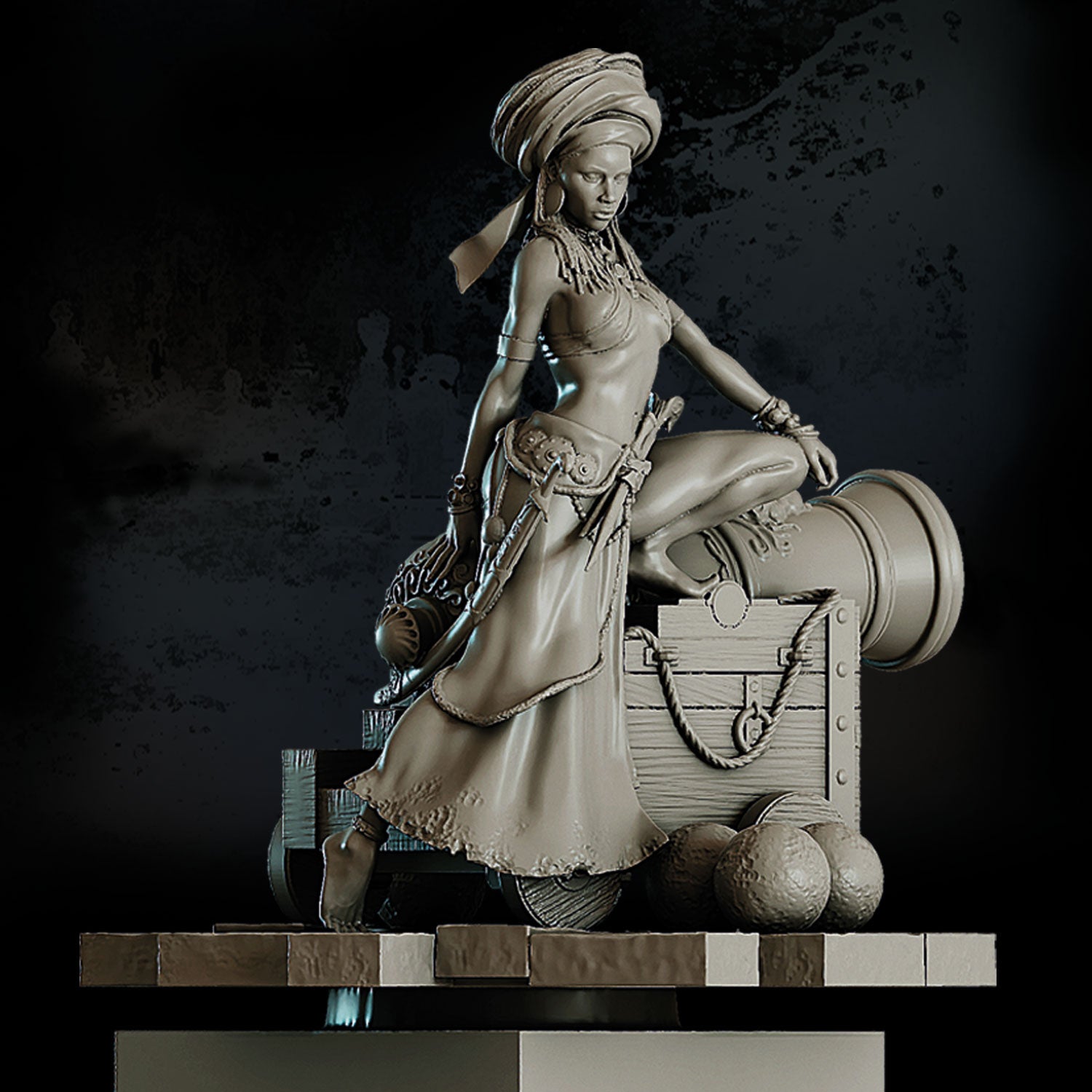 Amara: The Mediterranean Gale Figure
