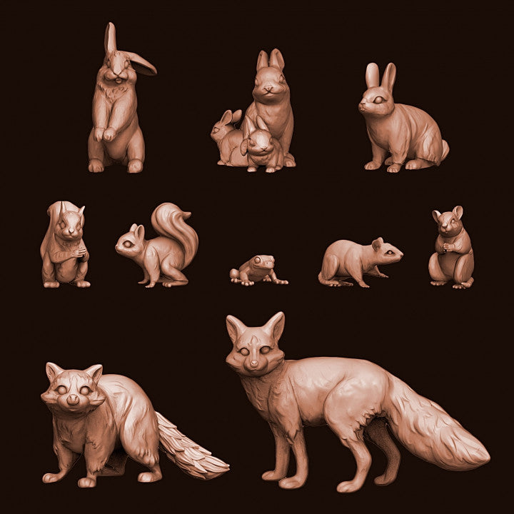 Animal Set 3 - Forest Animals