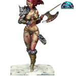 Anja Aradia northern warrior painted, front