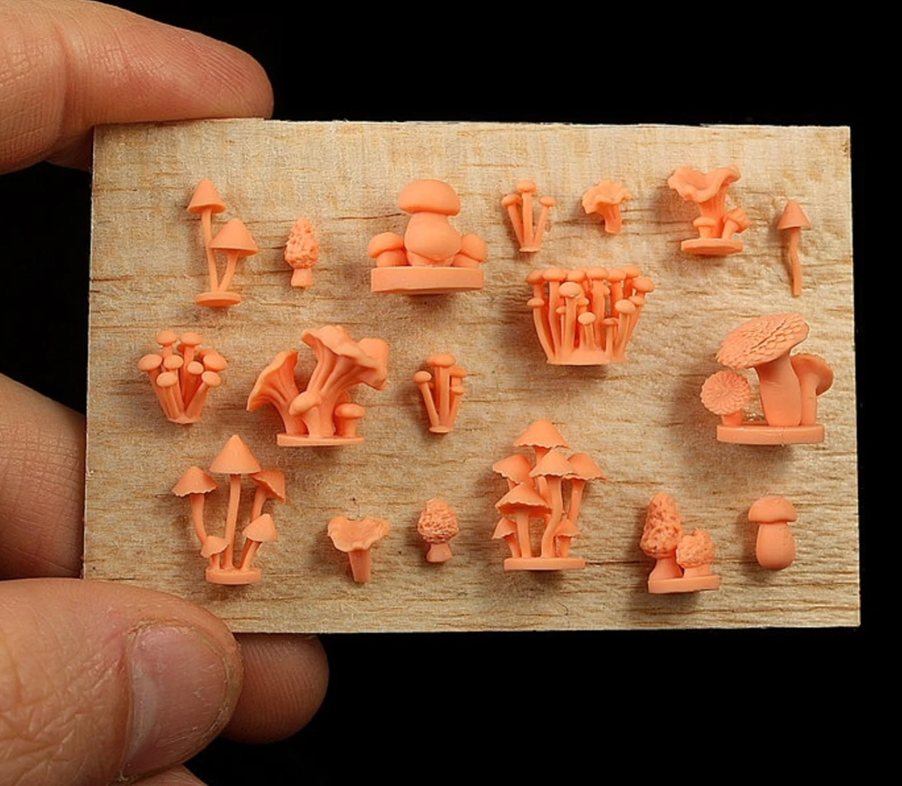 Base Bits 3 - Mushrooms 2- 15 pieces