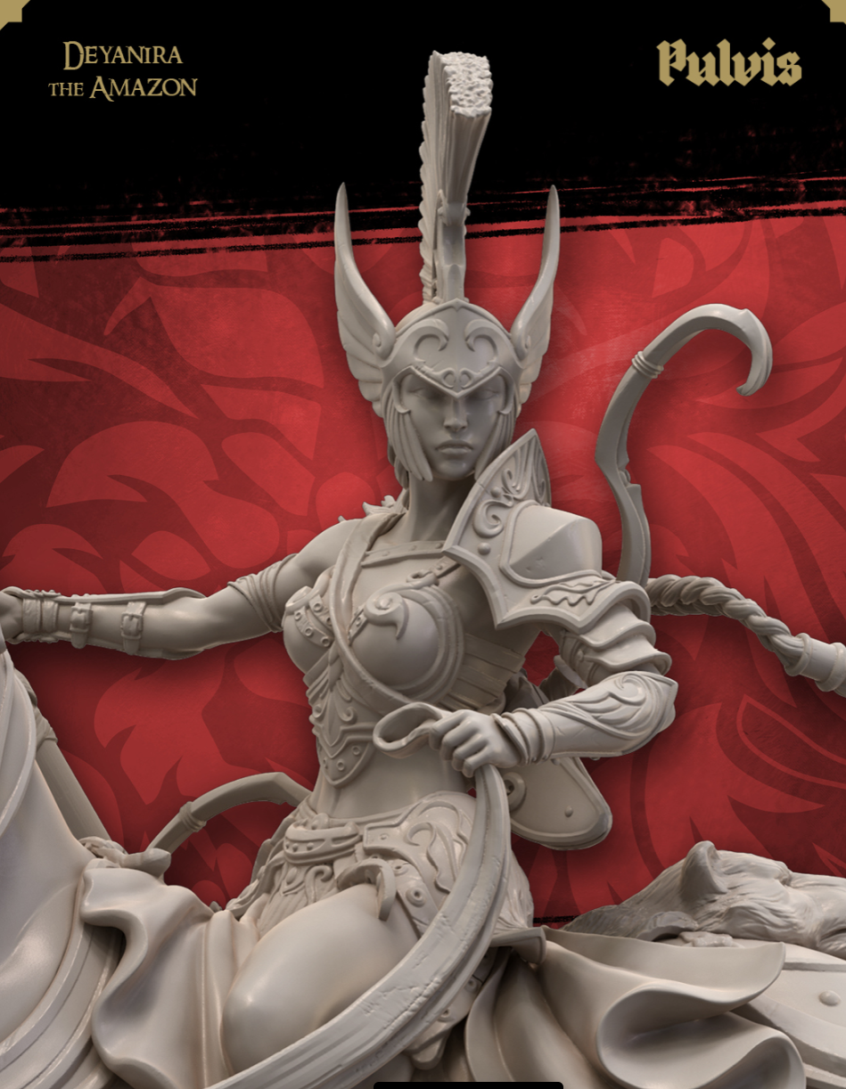 Deyanira – Mounted Amazon