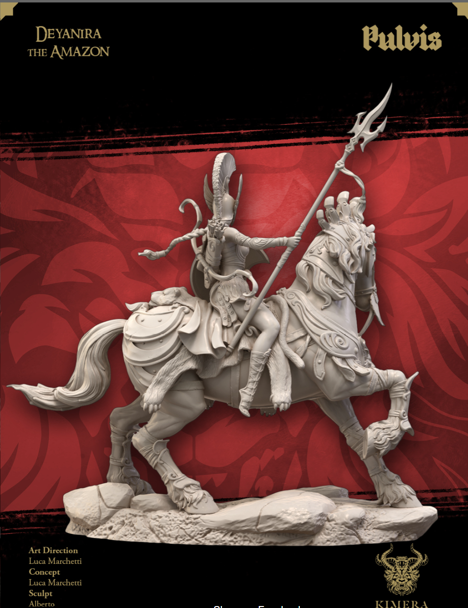 Deyanira – Mounted Amazon