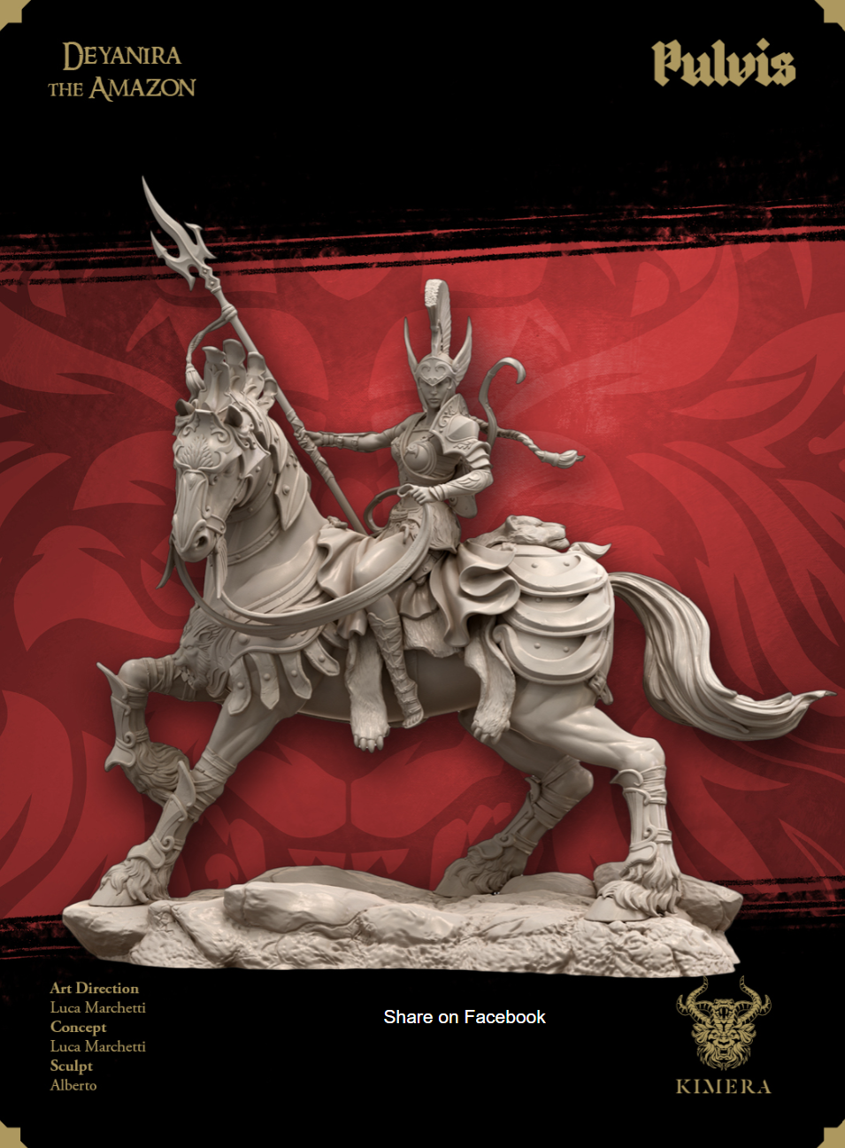 Deyanira – Mounted Amazon