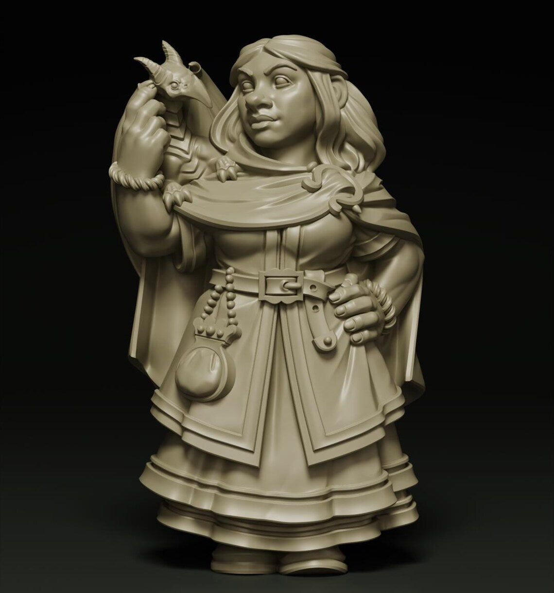 Female Dwarves -With Dragon