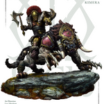 Flamma on Hellhound – Orc Centurion