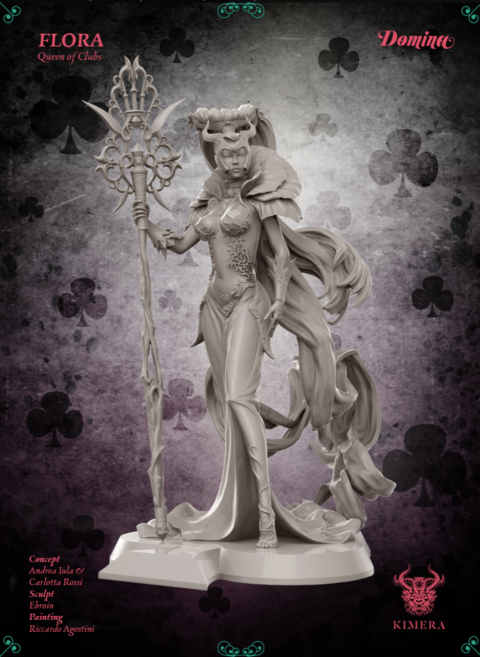 Flora – Queen of Clubs