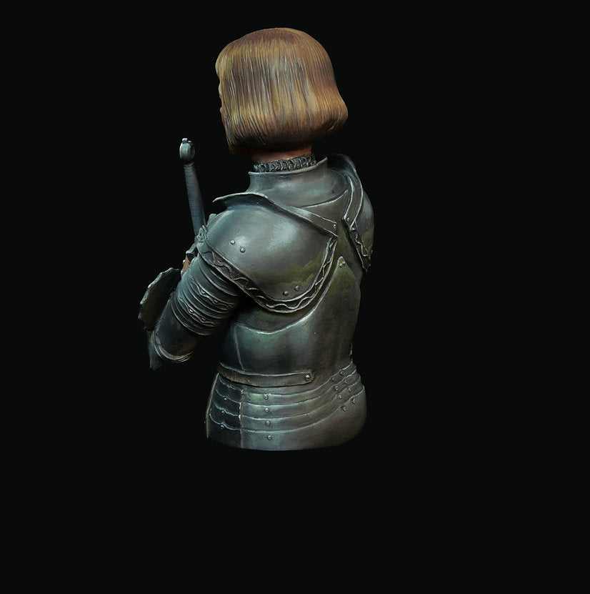 Joan of Arc in Orleans: the prayer before the fight