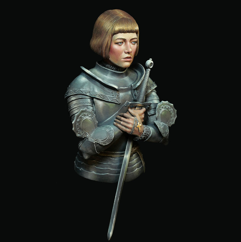 Joan of Arc in Orleans: the prayer before the fight
