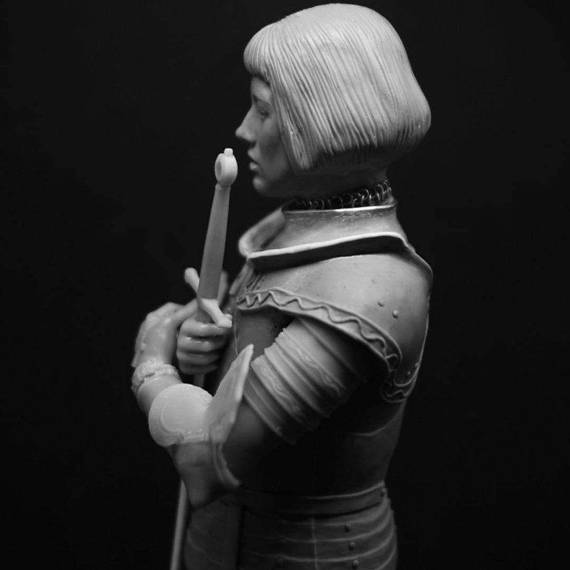 Joan of Arc in Orleans: the prayer before the fight