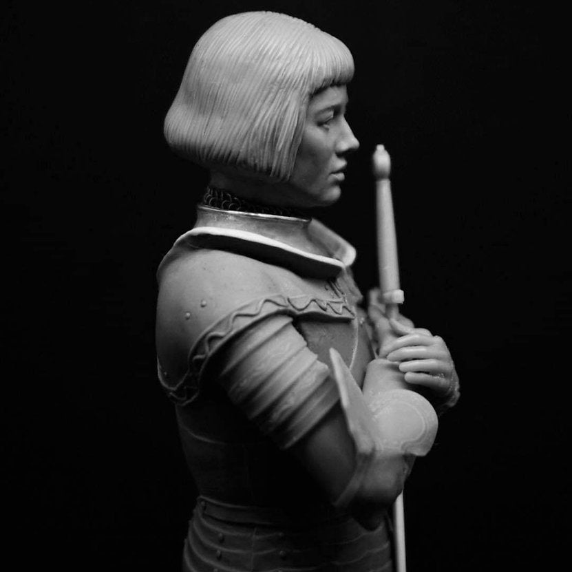 Joan of Arc in Orleans: the prayer before the fight