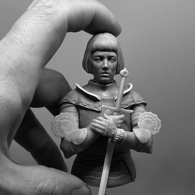 Joan of Arc in Orleans: the prayer before the fight