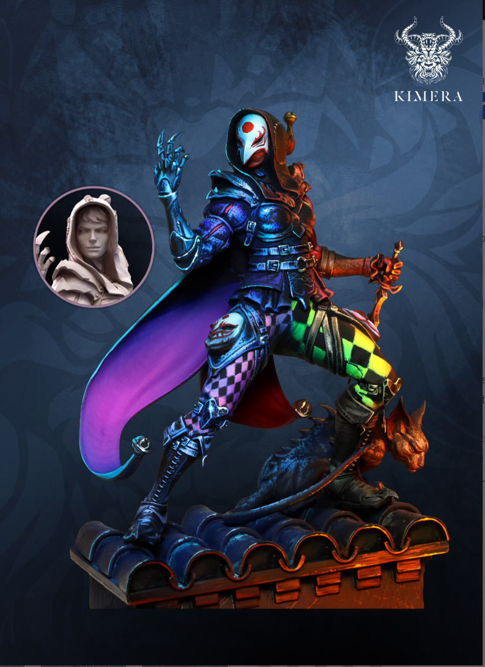 Eva – Jester Harlequin