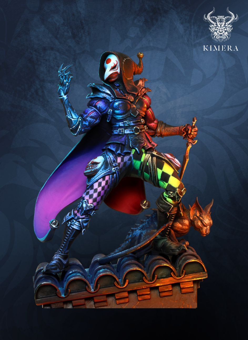 Eva – Jester Harlequin