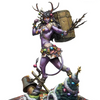 Kaltara Aradia female Krampus painted, front