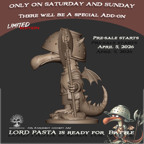 Lord Pasta miniature resin kit