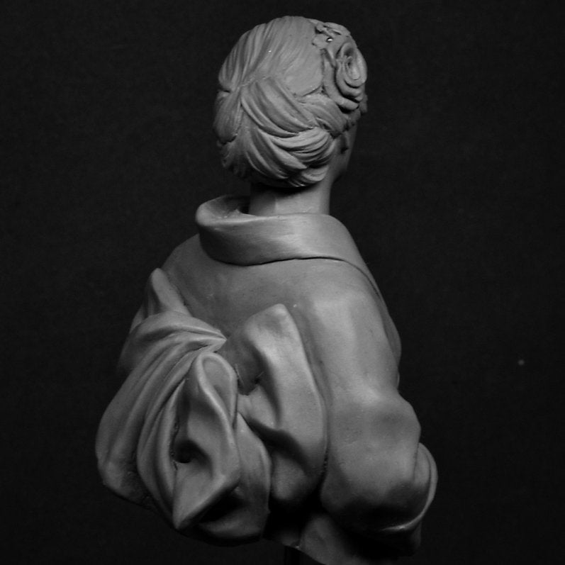 Midori in Kimono Resin Model
