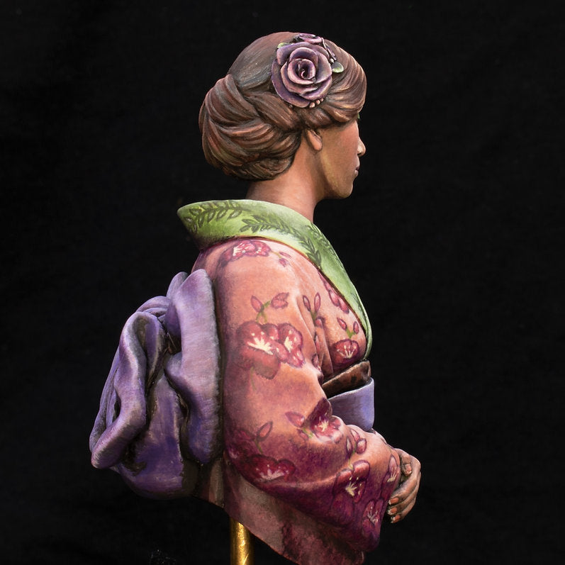 Midori in Kimono Resin Model