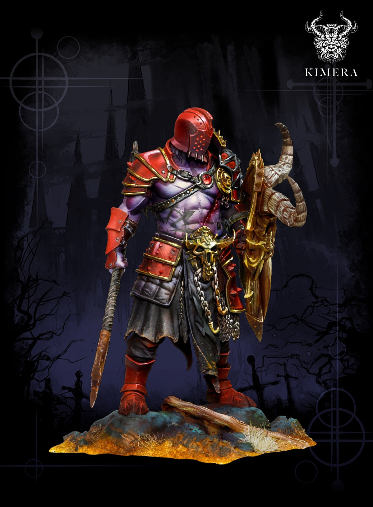 Obitus – Dark Warrior 38mm