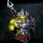 Orc King Bust