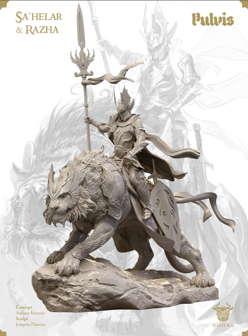 Sa’helar and Razha – Dark Elf