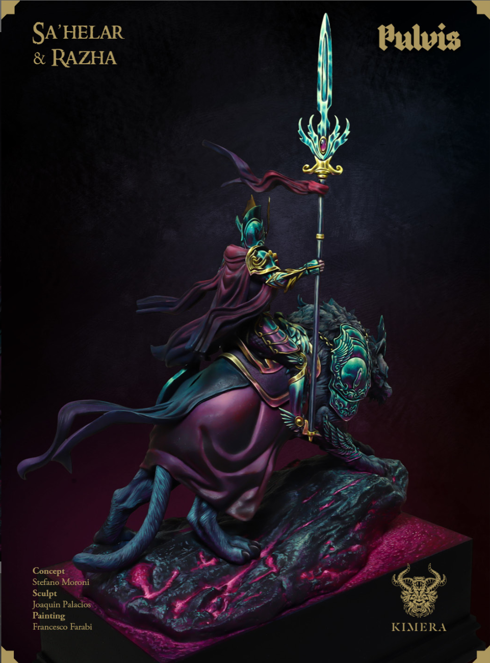 Sa’helar and Razha – Dark Elf