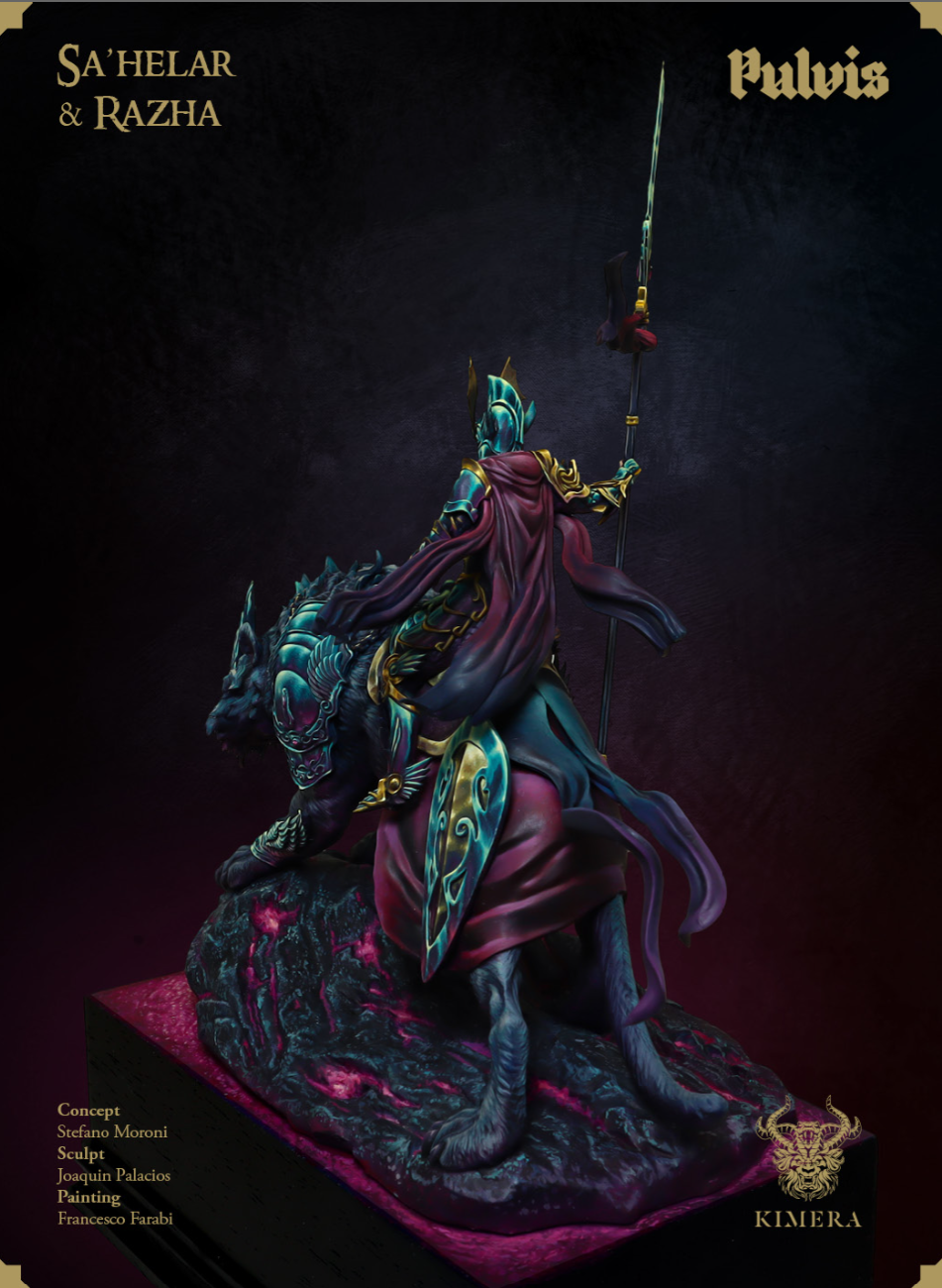 Sa’helar and Razha – Dark Elf