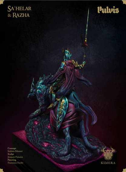 Sa’helar and Razha – Dark Elf