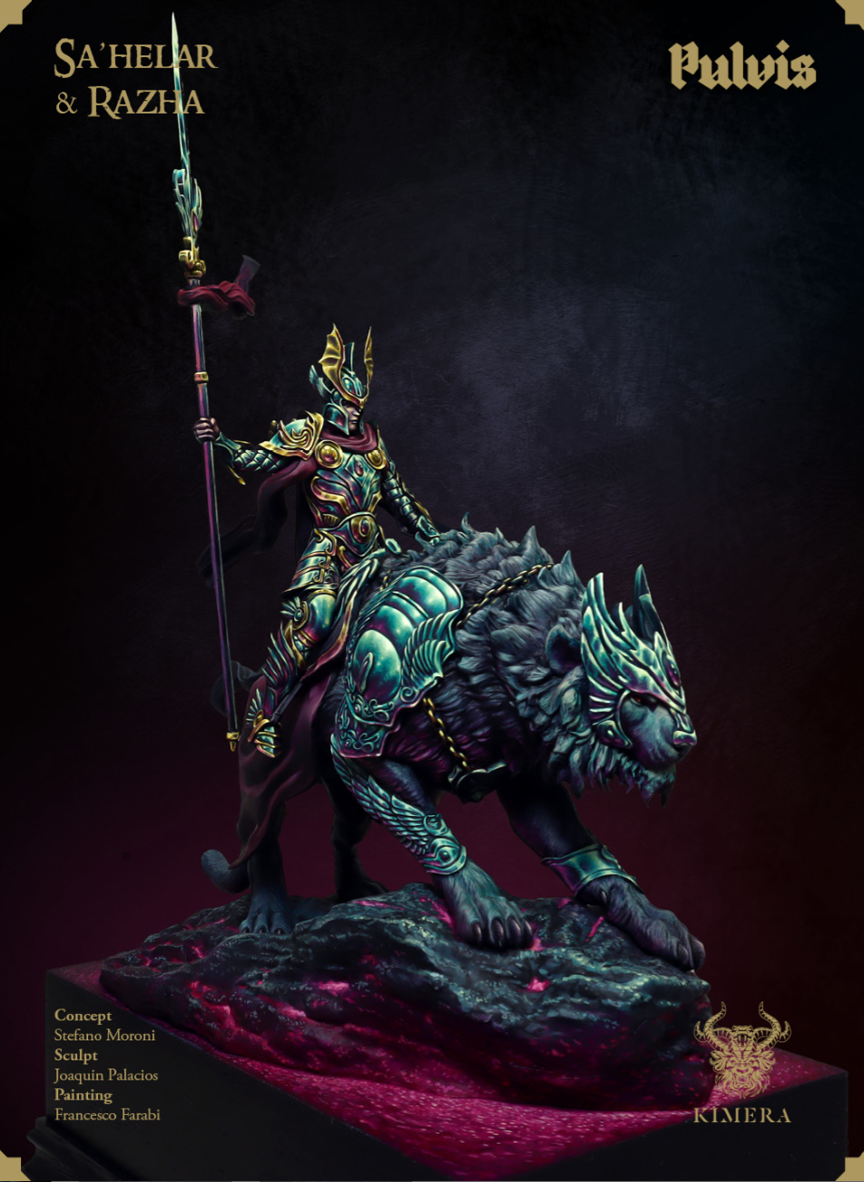 Sa’helar and Razha – Dark Elf