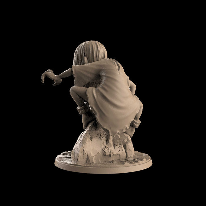 Sadako la Yurei malefica resin miniature