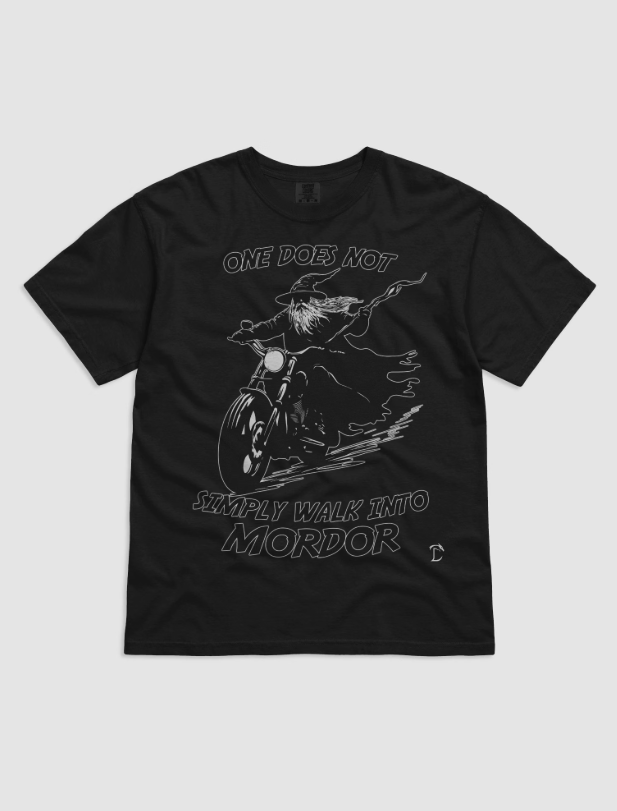 Ride Into Mordor T-Shirt!