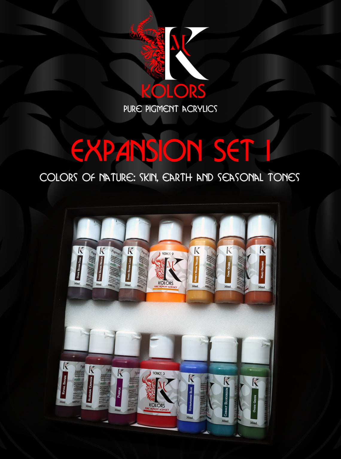Colors of Nature: Skin, Earth and Seasonal Tones Expansion Set
