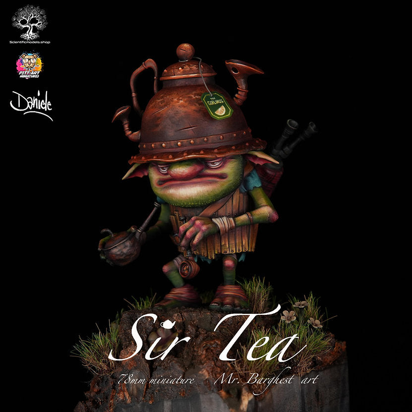 Sir Tea miniature resin kit
