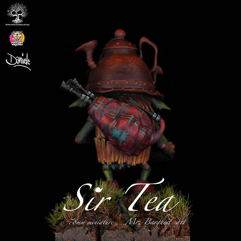 Sir Tea miniature resin kit