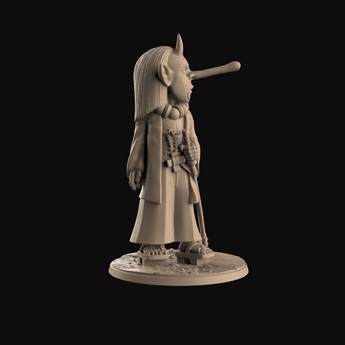 Sojobo the most powerful Tengu resin miniature