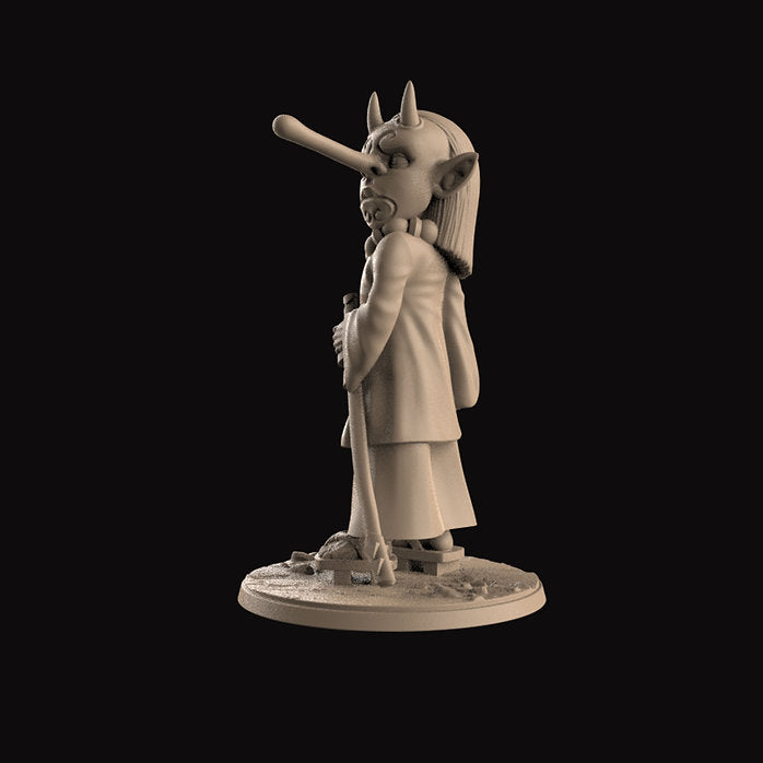 Sojobo the most powerful Tengu resin miniature