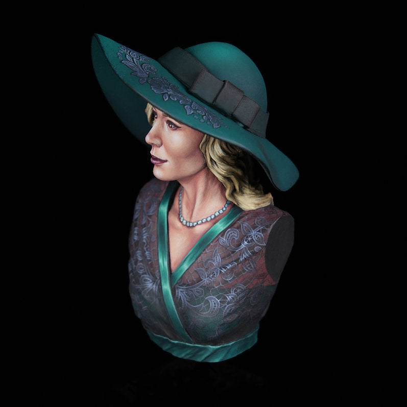 Sophie a day in Paris resin bust