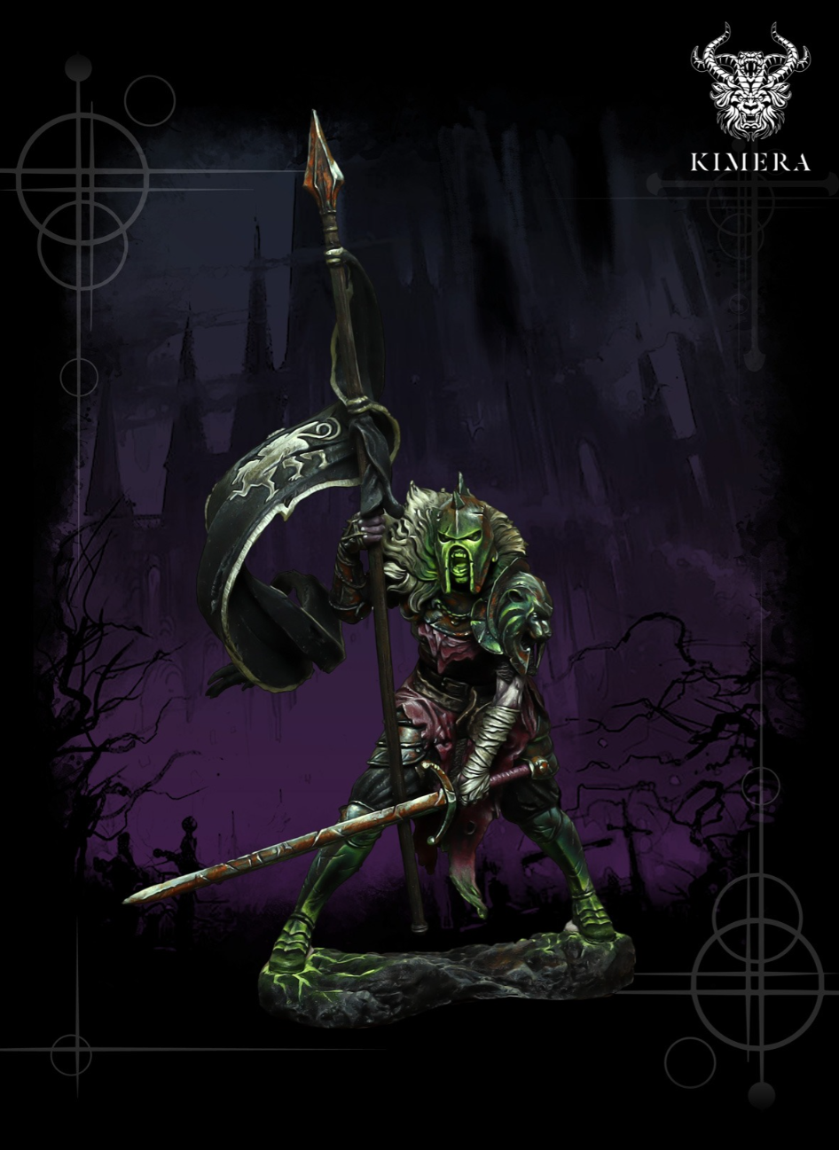 Living Corpse Lion Banner  38mm