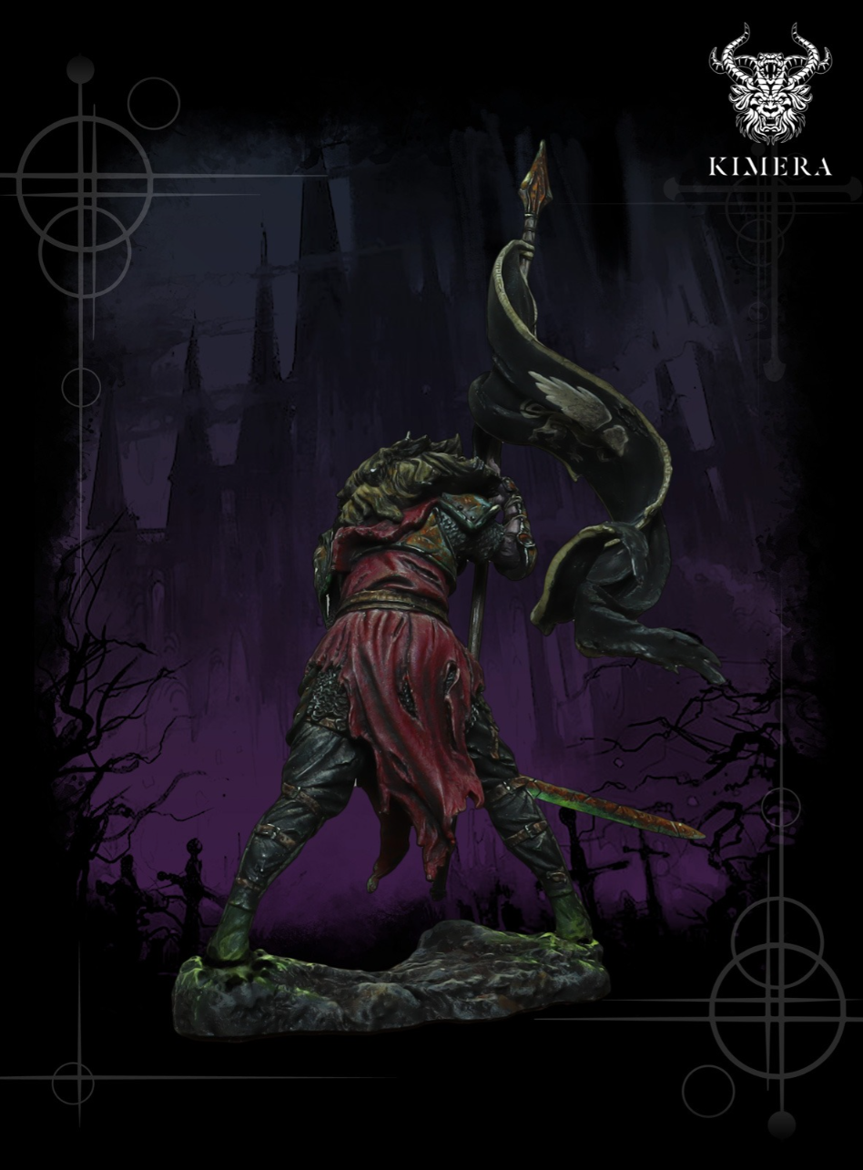 Living Corpse Lion Banner  38mm