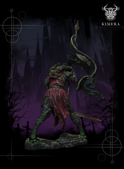 Living Corpse Lion Banner  38mm