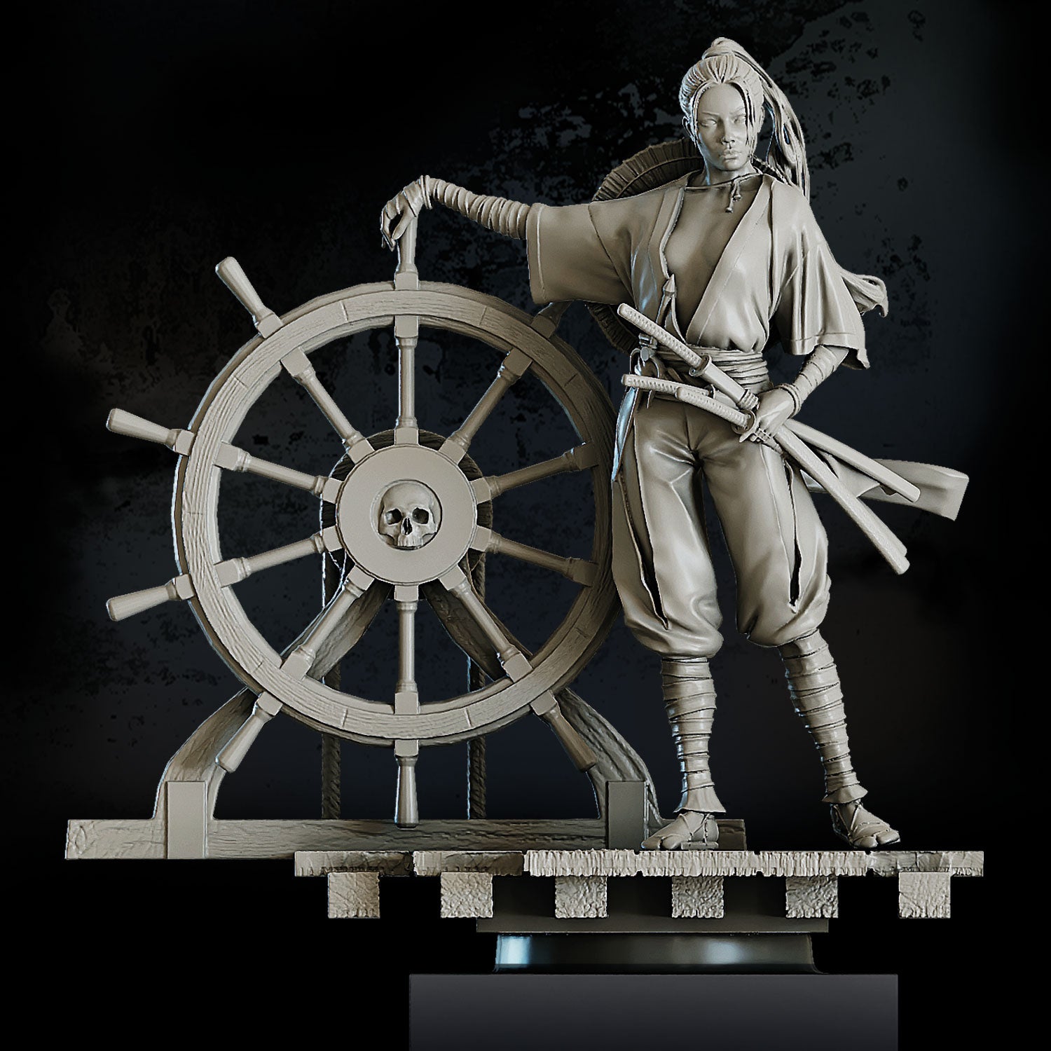 Tsuki: Shadow of the Shikoku Isle Figure