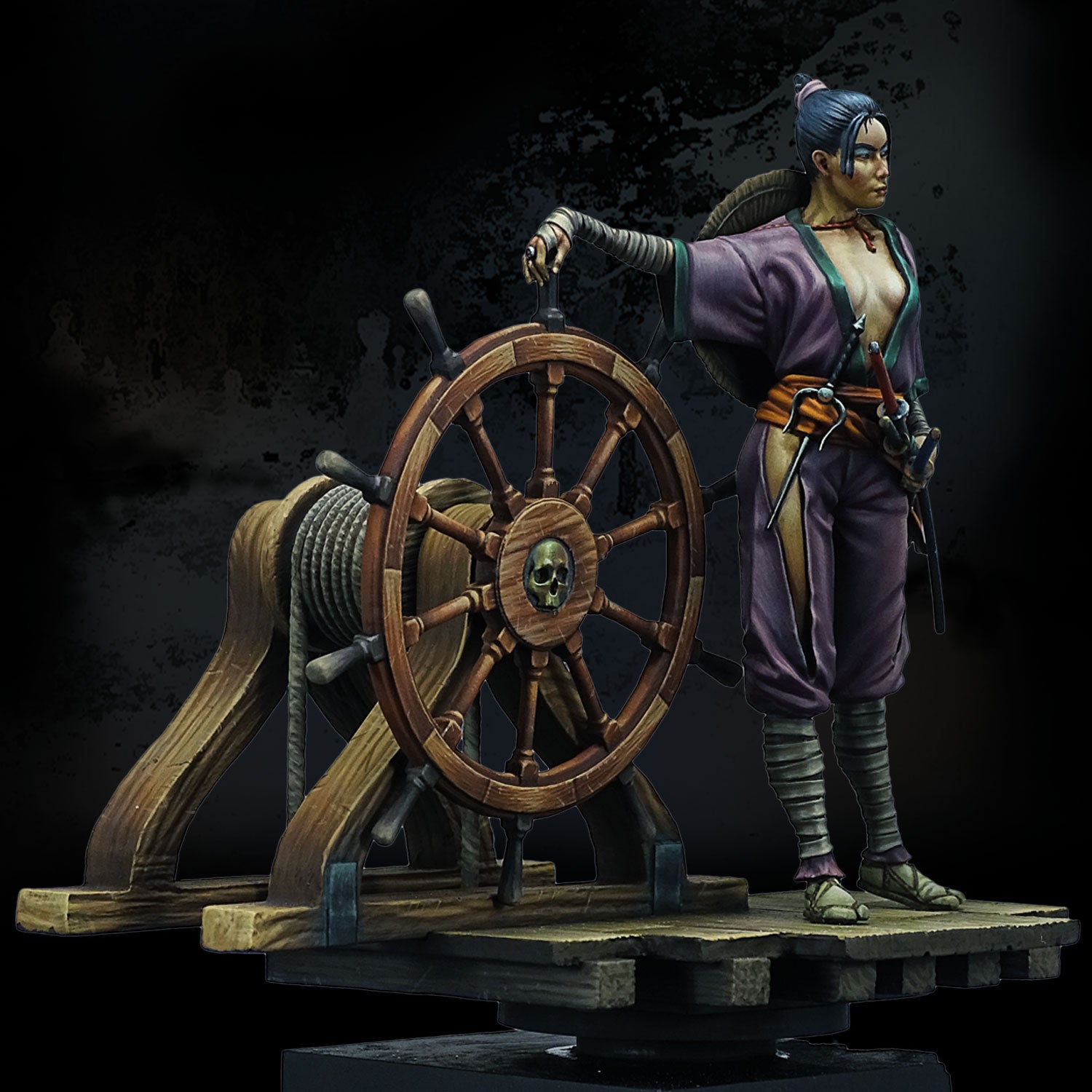 Tsuki: Shadow of the Shikoku Isle Figure