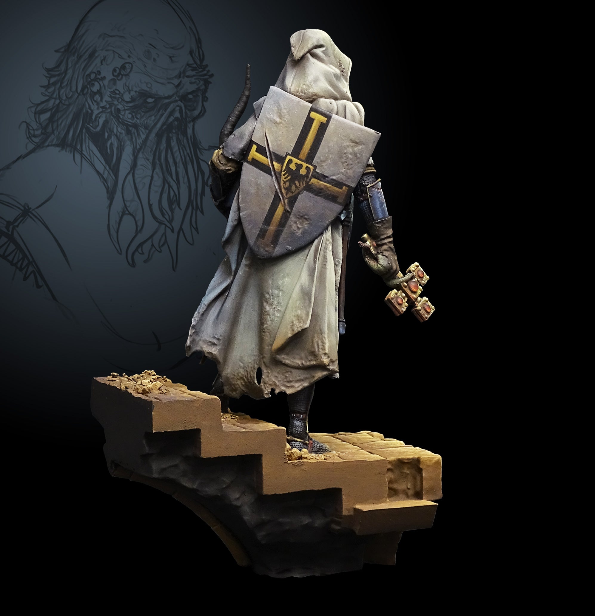 Teutonic Knight 75mm Limited edition