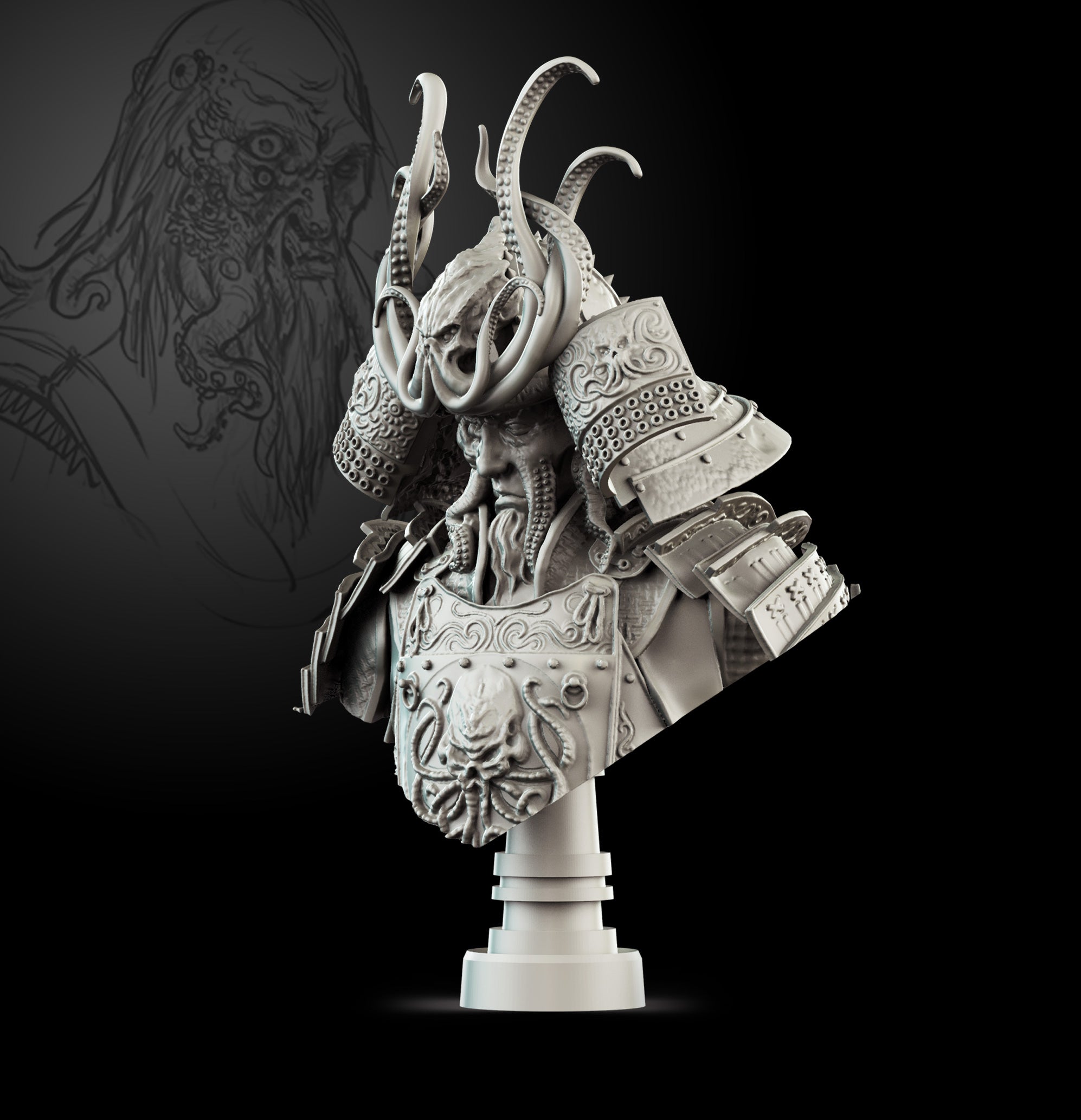 Samurai Bust Limited edition
