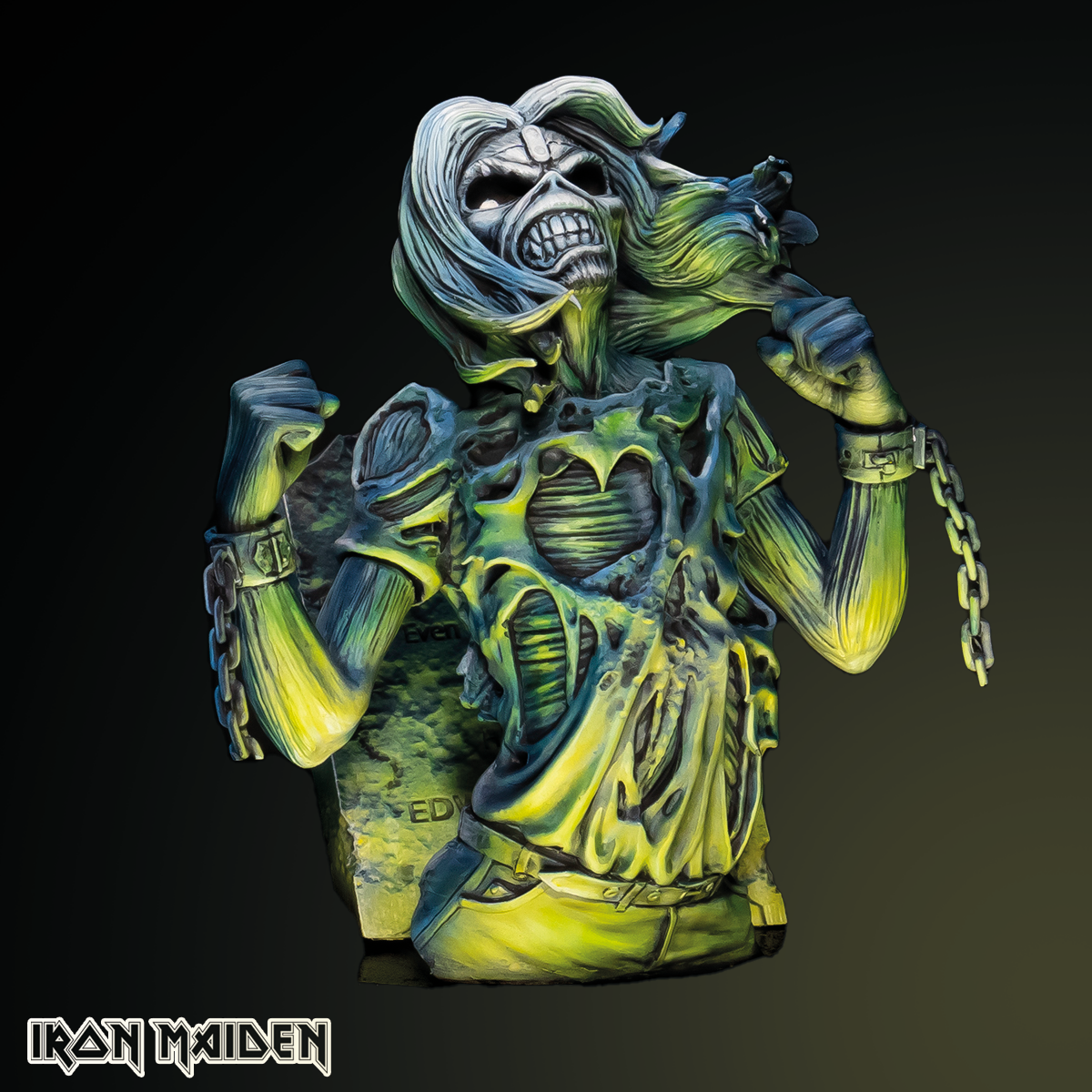 Live After Death Bust