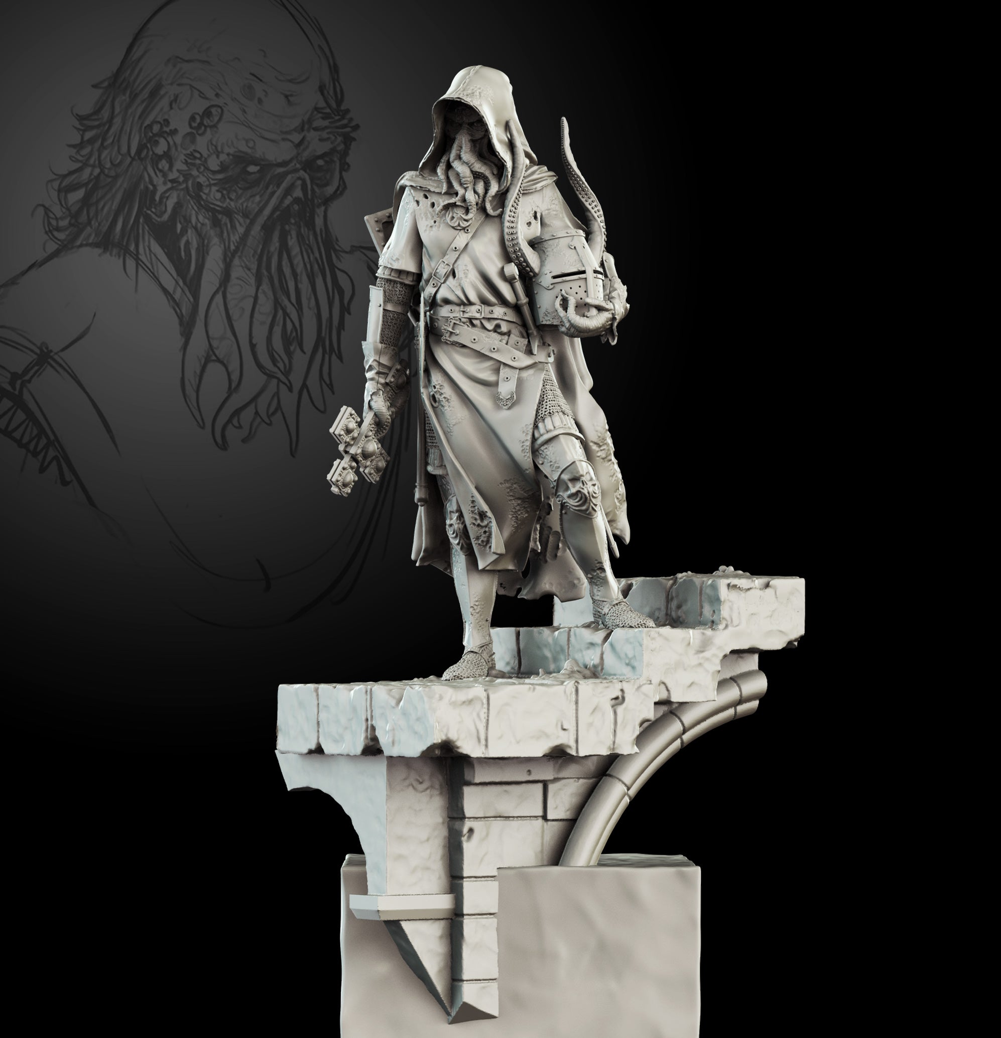 Teutonic Knight 75mm Limited edition
